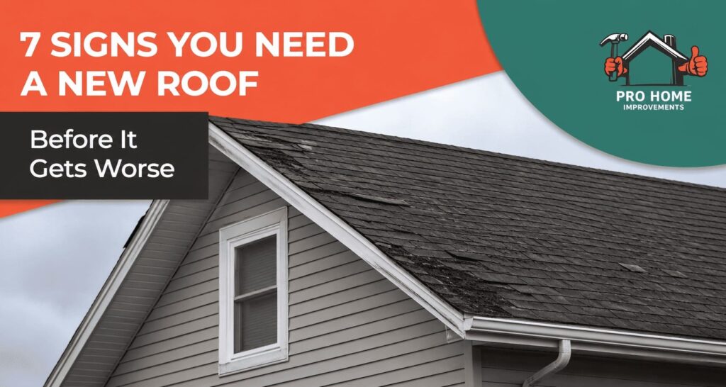 signs you need a new roof